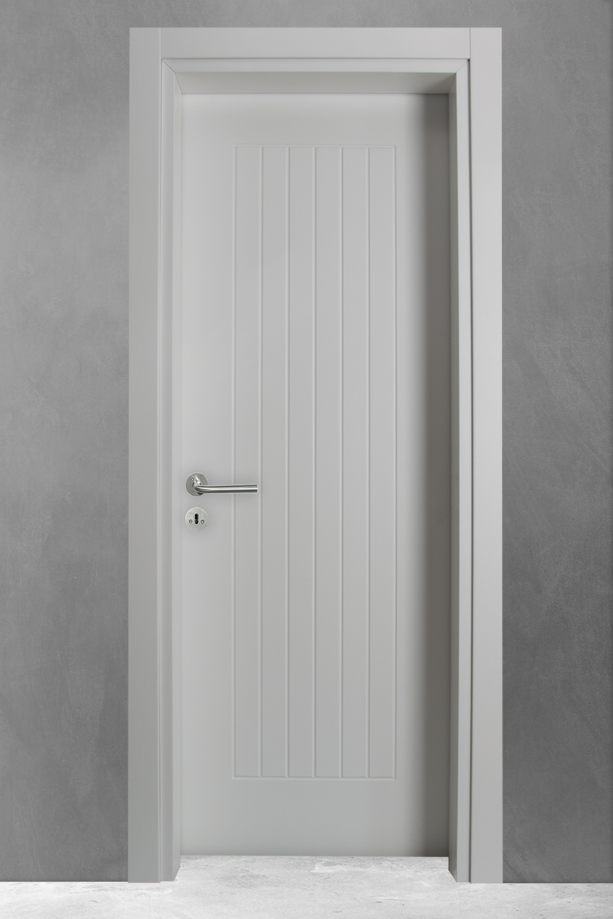 white-modern-door